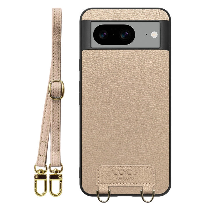 [ LOOF LUXURY-SHELL SHOULDER ] Google pixel 8 googlepixel8 Pixel8 ピクセル8 ショルダーストラップ付き シンプルでスマート 本革 シェル型ケース ショルダー ストラップ スマホショルダー [ Google Pixel 8 ]