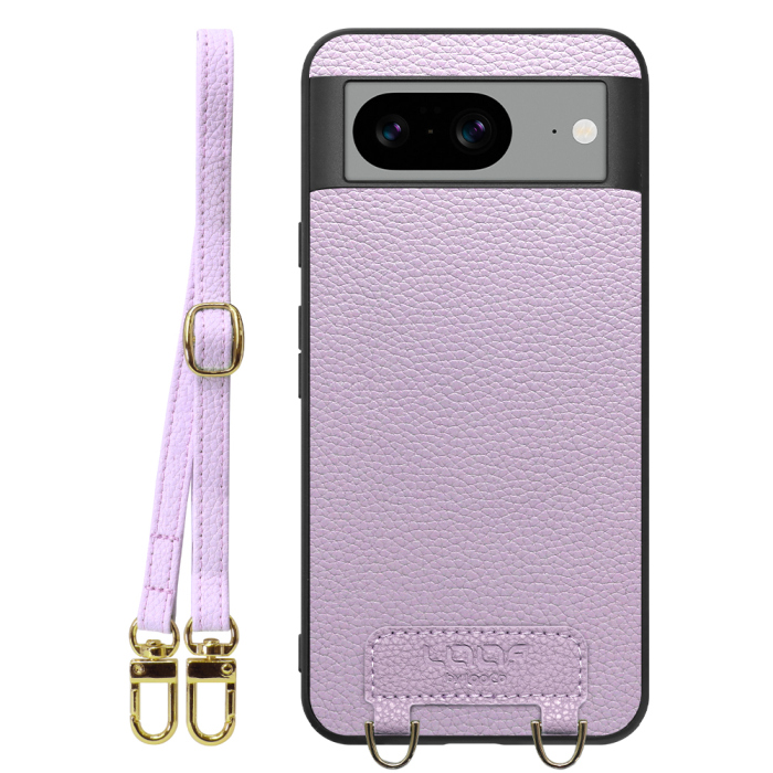 [ LOOF LUXURY-SHELL SHOULDER ] Google pixel 8 googlepixel8 Pixel8 ピクセル8 ショルダーストラップ付き シンプルでスマート 本革 シェル型ケース ショルダー ストラップ スマホショルダー [ Google Pixel 8 ]