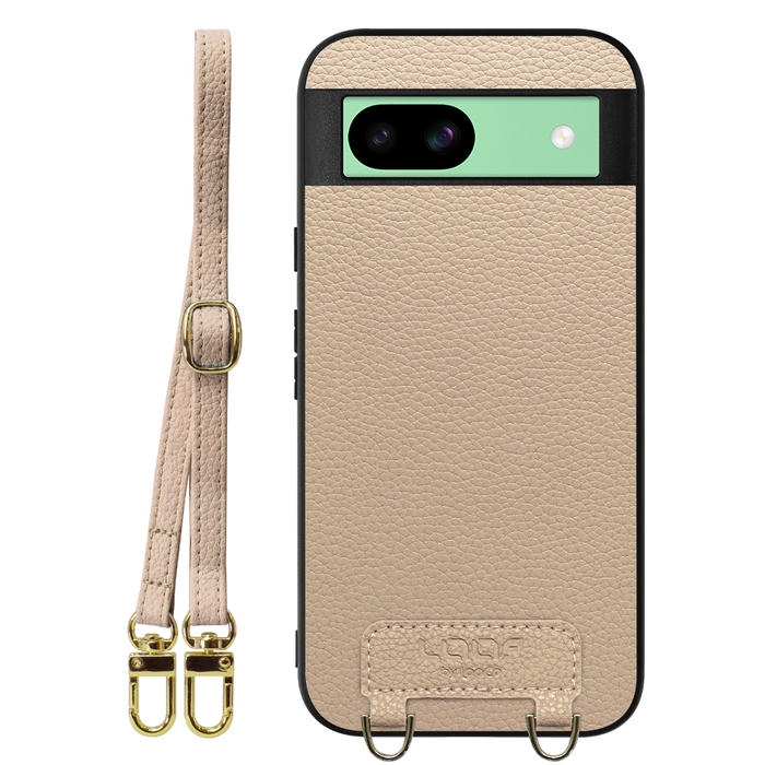 [ LOOF LUXURY-SHELL SHOULDER ] Google Pixel 8a googlepixel8a Pixel8a ピクセル8a ショルダーストラップ付き シンプルでスマート 本革 シェル型ケース ショルダー ストラップ スマホショルダー [ Google Pixel 8a ]
