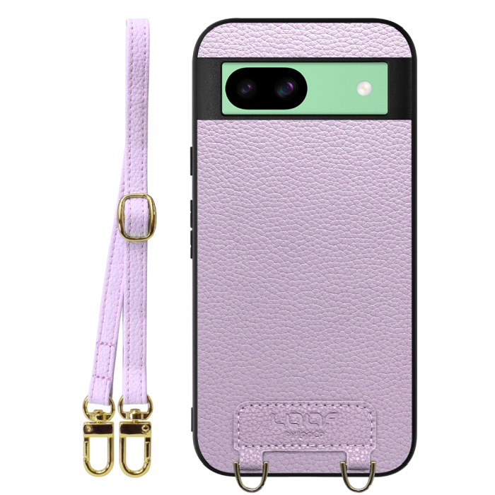 [ LOOF LUXURY-SHELL SHOULDER ] Google Pixel 8a googlepixel8a Pixel8a ピクセル8a ショルダーストラップ付き シンプルでスマート 本革 シェル型ケース ショルダー ストラップ スマホショルダー [ Google Pixel 8a ]