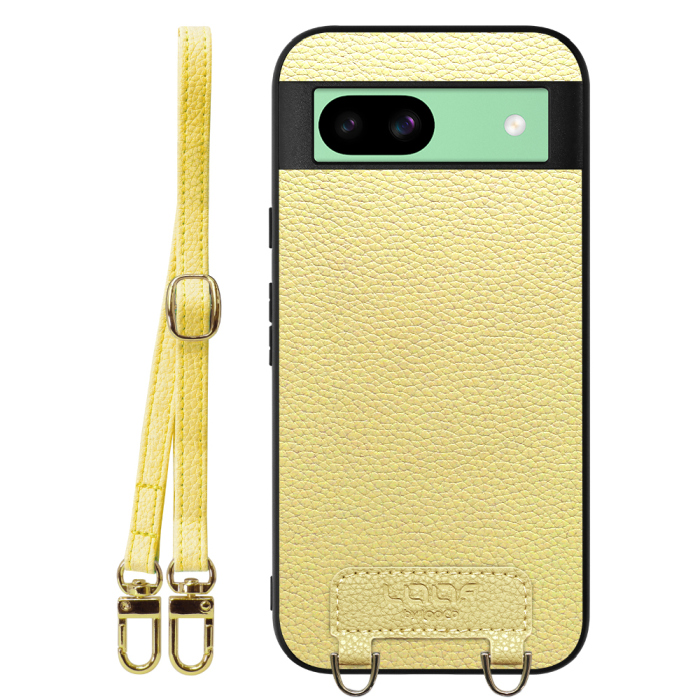 [ LOOF LUXURY-SHELL SHOULDER ] Google Pixel 8a googlepixel8a Pixel8a ピクセル8a ショルダーストラップ付き シンプルでスマート 本革 シェル型ケース ショルダー ストラップ スマホショルダー [ Google Pixel 8a ]