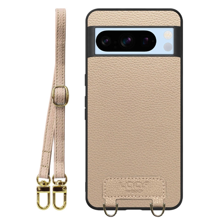 [ LOOF LUXURY-SHELL SHOULDER ] Google pixel 8 Pro googlepixel8pro Pixel8 8Pro プロ ピクセル8Pro ショルダーストラップ付き シンプルでスマート 本革 シェル型ケース ショルダー ストラップ スマホショルダー [ Google Pixel 8 Pro ]