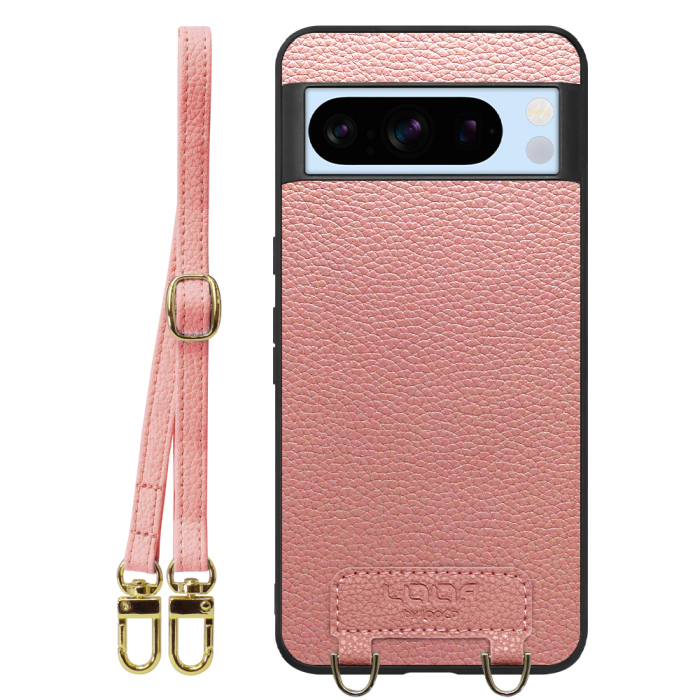 [ LOOF LUXURY-SHELL SHOULDER ] Google pixel 8 Pro googlepixel8pro Pixel8 8Pro プロ ピクセル8Pro ショルダーストラップ付き シンプルでスマート 本革 シェル型ケース ショルダー ストラップ スマホショルダー [ Google Pixel 8 Pro ]