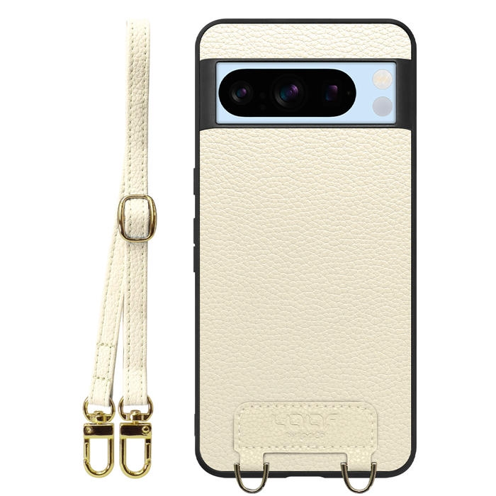 [ LOOF LUXURY-SHELL SHOULDER ] Google pixel 8 Pro googlepixel8pro Pixel8 8Pro プロ ピクセル8Pro ショルダーストラップ付き シンプルでスマート 本革 シェル型ケース ショルダー ストラップ スマホショルダー [ Google Pixel 8 Pro ]