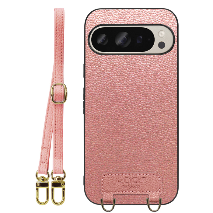 [ LOOF LUXURY-SHELL SHOULDER ] Google Pixel 9 / 9 Pro Google Pixel9 Pixel9pro ピクセル9 ピクセル9プロ ショルダーストラップ付き シンプルでスマート 本革 シェル型ケース ショルダー ストラップ スマホショルダー [ Google Pixel 9 / 9 Pro ]