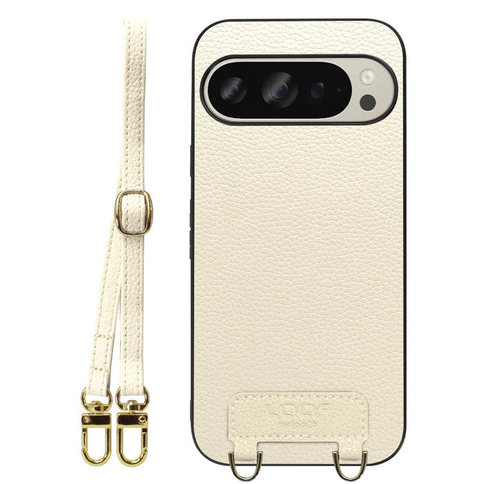 [ LOOF LUXURY-SHELL SHOULDER ] Google Pixel 9 / 9 Pro Google Pixel9 Pixel9pro ピクセル9 ピクセル9プロ ショルダーストラップ付き シンプルでスマート 本革 シェル型ケース ショルダー ストラップ スマホショルダー [ Google Pixel 9 / 9 Pro ]