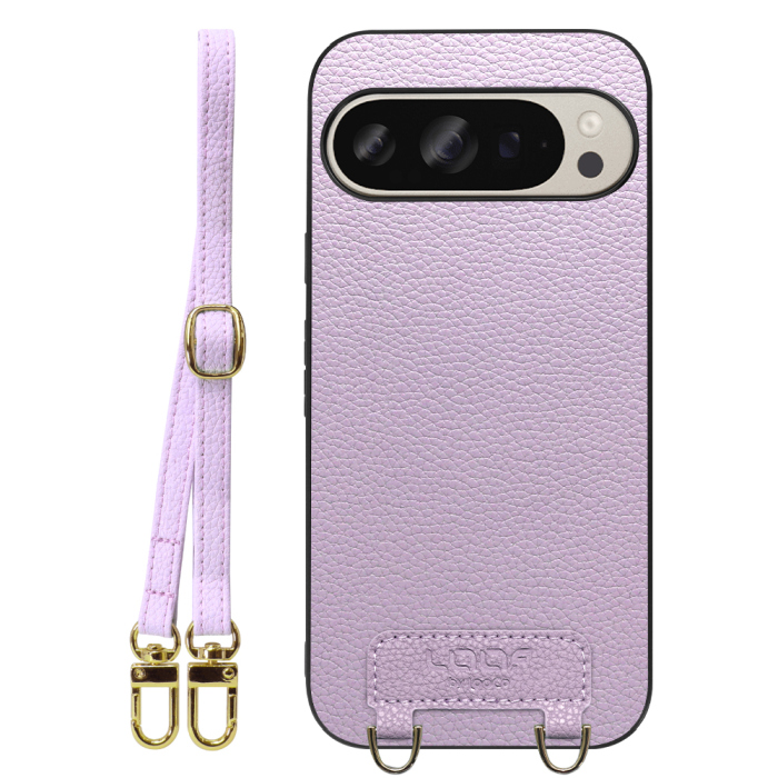 [ LOOF LUXURY-SHELL SHOULDER ] Google Pixel 9 / 9 Pro Google Pixel9 Pixel9pro ピクセル9 ピクセル9プロ ショルダーストラップ付き シンプルでスマート 本革 シェル型ケース ショルダー ストラップ スマホショルダー [ Google Pixel 9 / 9 Pro ]