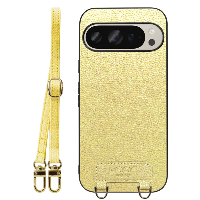 [ LOOF LUXURY-SHELL SHOULDER ] Google Pixel 9 / 9 Pro Google Pixel9 Pixel9pro ピクセル9 ピクセル9プロ ショルダーストラップ付き シンプルでスマート 本革 シェル型ケース ショルダー ストラップ スマホショルダー [ Google Pixel 9 / 9 Pro ]