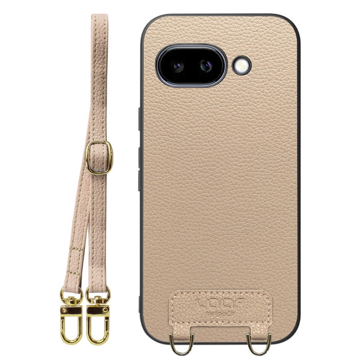 [ LOOF LUXURY-SHELL SHOULDER ] Google Pixel 9a Google Pixel9a ピクセル9a ショルダーストラップ付き シンプルでスマート 本革 シェル型ケース ショルダー ストラップ スマホショルダー [ Google Pixel 9a ]