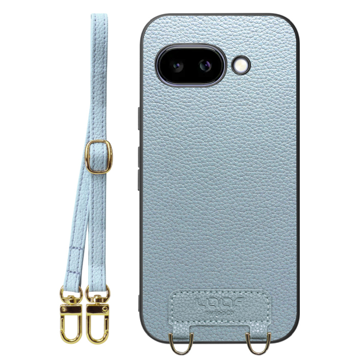 [ LOOF LUXURY-SHELL SHOULDER ] Google Pixel 9a Google Pixel9a ピクセル9a ショルダーストラップ付き シンプルでスマート 本革 シェル型ケース ショルダー ストラップ スマホショルダー [ Google Pixel 9a ]