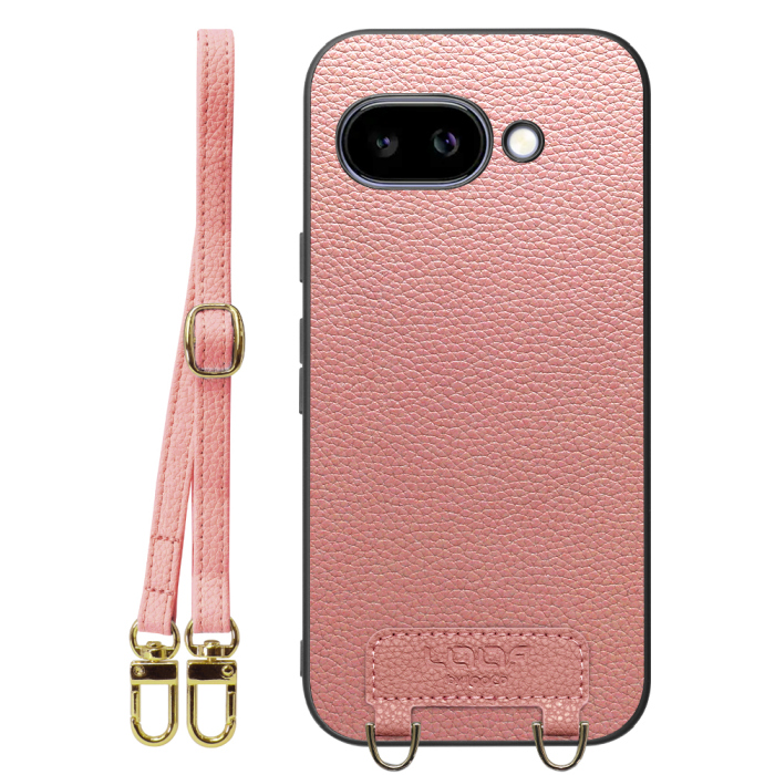 [ LOOF LUXURY-SHELL SHOULDER ] Google Pixel 9a Google Pixel9a ピクセル9a ショルダーストラップ付き シンプルでスマート 本革 シェル型ケース ショルダー ストラップ スマホショルダー [ Google Pixel 9a ]
