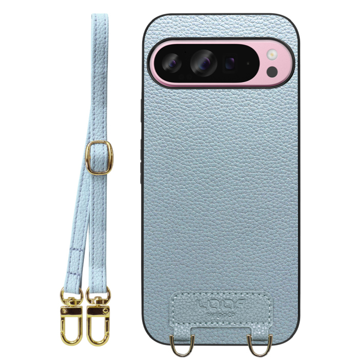 [ LOOF LUXURY-SHELL SHOULDER ] Google Pixel 9 Pro XL Google Pixel9proxl ピクセル9プロXL ショルダーストラップ付き シンプルでスマート 本革 シェル型ケース ショルダー ストラップ スマホショルダー [ Google Pixel 9 Pro XL ]