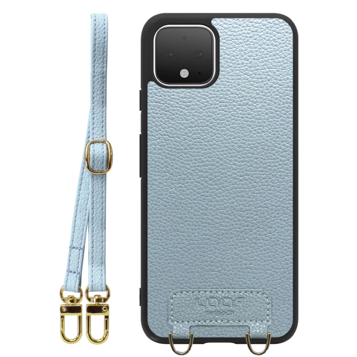 [ LOOF LUXURY-SHELL SHOULDER ] Google Pixel 4 googlepixel pixel4xl ピクセル4 ショルダーストラップ付き シンプルでスマート 本革 シェル型ケース ショルダー ストラップ スマホショルダー [ Google Pixel 4 ]