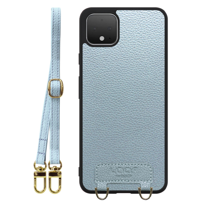 [ LOOF LUXURY-SHELL SHOULDER ] Google Pixel 4 XL googlepixel pixel4xl ピクセル4XL ショルダーストラップ付き シンプルでスマート 本革 シェル型ケース ショルダー ストラップ スマホショルダー [ Google Pixel 4 XL ]