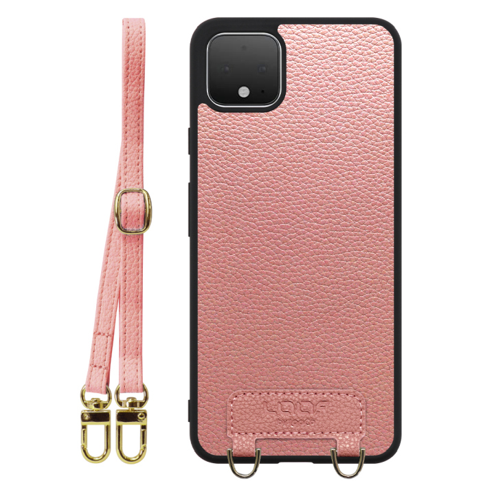 [ LOOF LUXURY-SHELL SHOULDER ] Google Pixel 4 XL googlepixel pixel4xl ピクセル4XL ショルダーストラップ付き シンプルでスマート 本革 シェル型ケース ショルダー ストラップ スマホショルダー [ Google Pixel 4 XL ]