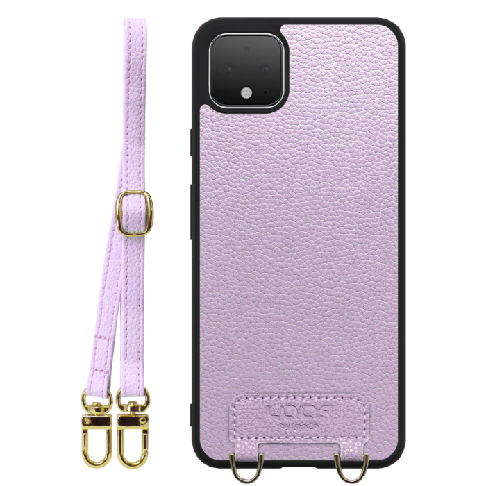 [ LOOF LUXURY-SHELL SHOULDER ] Google Pixel 4 XL googlepixel pixel4xl ピクセル4XL ショルダーストラップ付き シンプルでスマート 本革 シェル型ケース ショルダー ストラップ スマホショルダー [ Google Pixel 4 XL ]