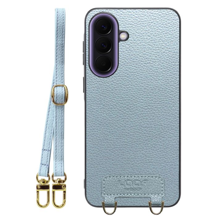 [ LOOF LUXURY-SHELL SHOULDER ] Galaxy A57 5G SC-54G SCG39 SM-A576Z SM-A576C ショルダーストラップ付き シンプルでスマート 本革 シェル型ケース ショルダー ストラップ スマホショルダー [ Galaxy A57 5G ]