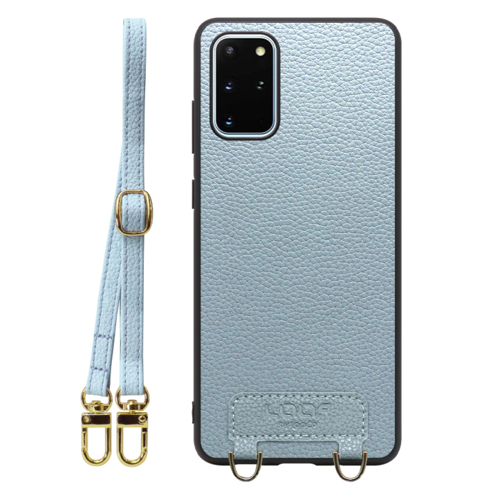 [ LOOF LUXURY-SHELL SHOULDER ] Galaxy S20+ 5G SC-52A / SCG02 s20plus S20 plus s20プラス s20+5g s20plus5g ショルダーストラップ付き シンプルでスマート 本革 シェル型ケース ショルダー ストラップ スマホショルダー [ Galaxy S20+ 5G ]