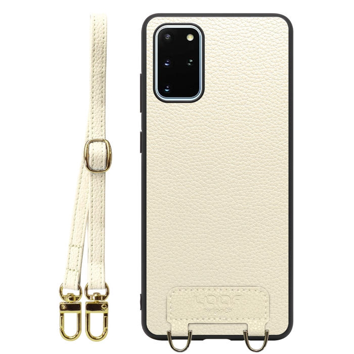 [ LOOF LUXURY-SHELL SHOULDER ] Galaxy S20+ 5G SC-52A / SCG02 s20plus S20 plus s20プラス s20+5g s20plus5g ショルダーストラップ付き シンプルでスマート 本革 シェル型ケース ショルダー ストラップ スマホショルダー [ Galaxy S20+ 5G ]