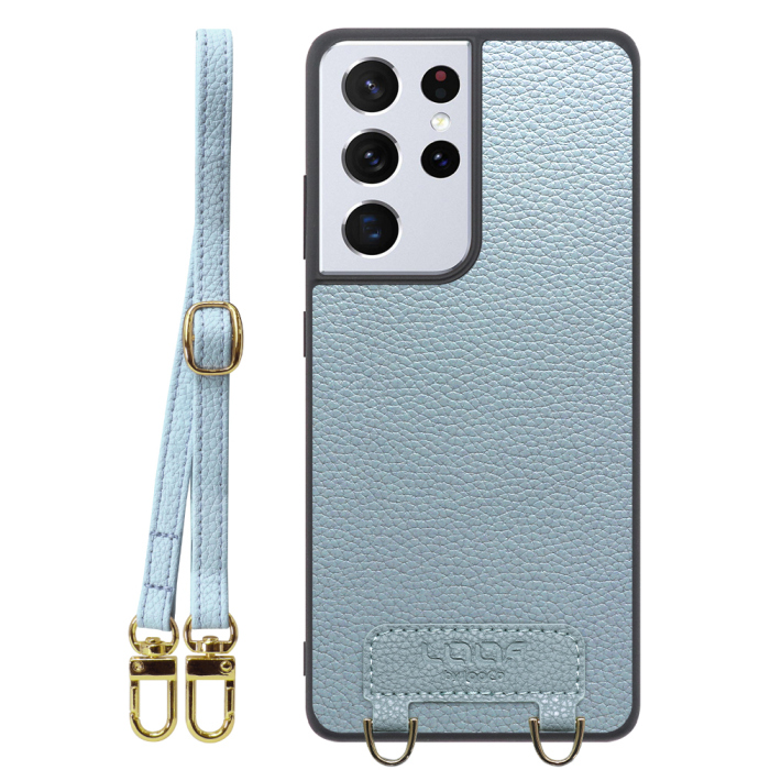 [ LOOF LUXURY-SHELL SHOULDER ] Galaxy S21 Ultra 5G SC-52B s21ultra5g s21ultra ショルダーストラップ付き シンプルでスマート 本革 シェル型ケース ショルダー ストラップ スマホショルダー [ Galaxy S21 Ultra 5G ]