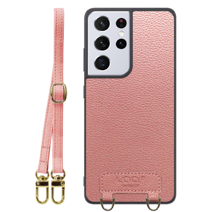 [ LOOF LUXURY-SHELL SHOULDER ] Galaxy S21 Ultra 5G SC-52B s21ultra5g s21ultra ショルダーストラップ付き シンプルでスマート 本革 シェル型ケース ショルダー ストラップ スマホショルダー [ Galaxy S21 Ultra 5G ]