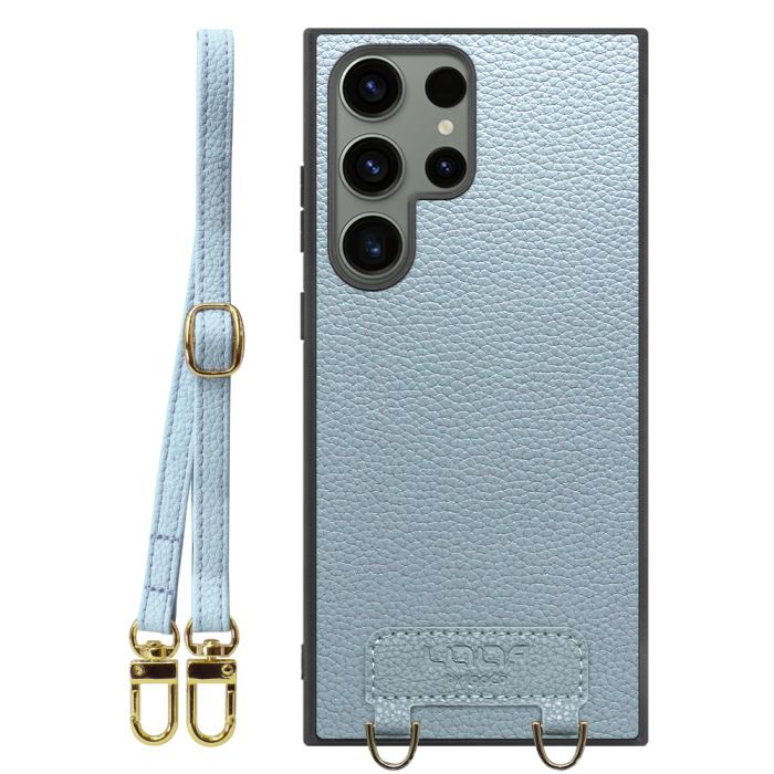 [ LOOF LUXURY-SHELL SHOULDER ] Galaxy S23 Ultra s23ultra ショルダーストラップ付き シンプルでスマート 本革 シェル型ケース ショルダー ストラップ スマホショルダー [ Galaxy S23 Ultra ]