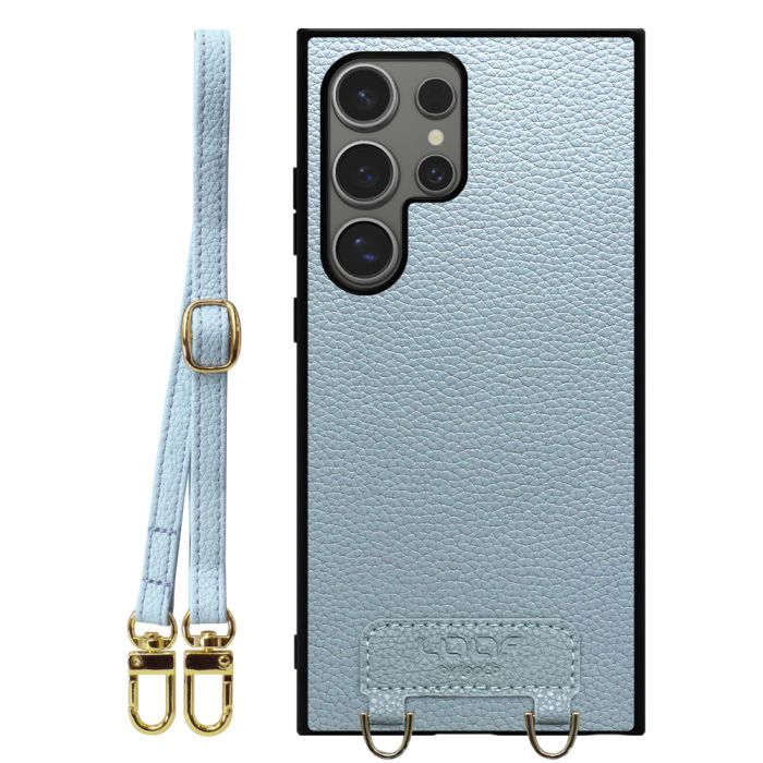 [ LOOF LUXURY-SHELL SHOULDER ] Galaxy S24 Ultra s24ultra ショルダーストラップ付き シンプルでスマート 本革 シェル型ケース ショルダー ストラップ スマホショルダー [ Galaxy S24 Ultra ]