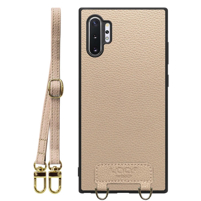 [ LOOF LUXURY-SHELL SHOULDER ] Galaxy Note10+ SC-01M / SCV45 note10+ note10plus note10 plus ショルダーストラップ付き シンプルでスマート 本革 シェル型ケース ショルダー ストラップ スマホショルダー [ Galaxy Note10+ ]
