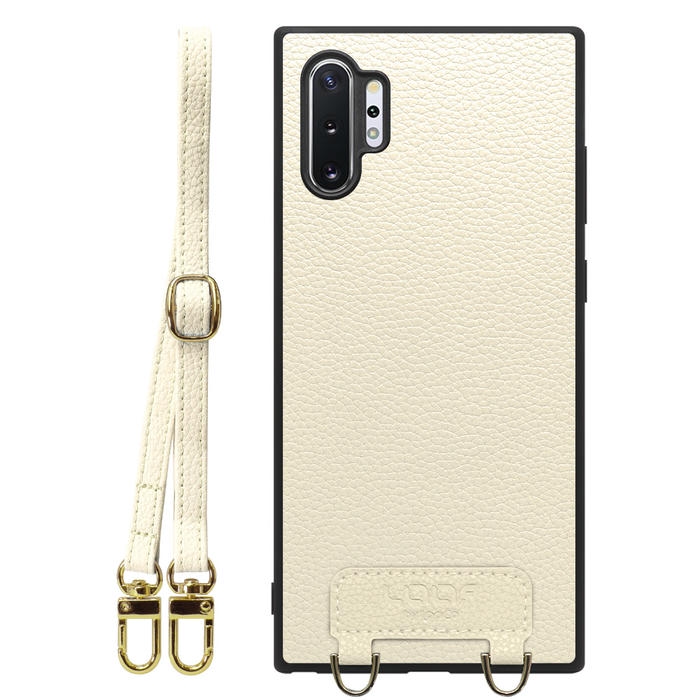 [ LOOF LUXURY-SHELL SHOULDER ] Galaxy Note10+ SC-01M / SCV45 note10+ note10plus note10 plus ショルダーストラップ付き シンプルでスマート 本革 シェル型ケース ショルダー ストラップ スマホショルダー [ Galaxy Note10+ ]