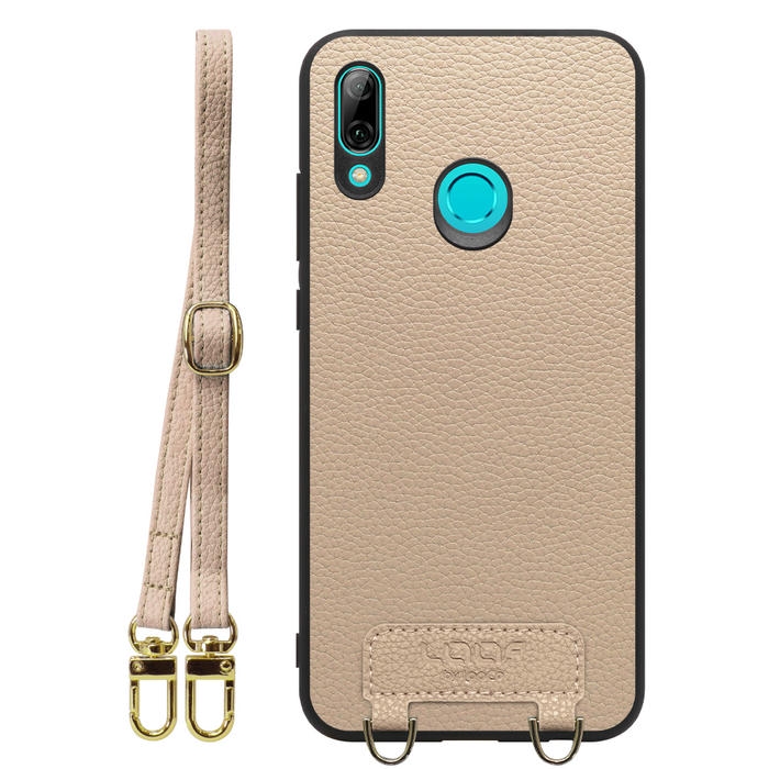 [ LOOF LUXURY-SHELL SHOULDER ] HUAWEI nova lite 3 POT-LX2J novalite3 novalite 3 ショルダーストラップ付き シンプルでスマート 本革 シェル型ケース ショルダー ストラップ スマホショルダー [ HUAWEI nova lite 3 ]
