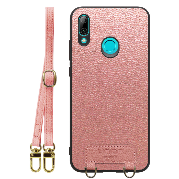 [ LOOF LUXURY-SHELL SHOULDER ] HUAWEI nova lite 3 POT-LX2J novalite3 novalite 3 ショルダーストラップ付き シンプルでスマート 本革 シェル型ケース ショルダー ストラップ スマホショルダー [ HUAWEI nova lite 3 ]