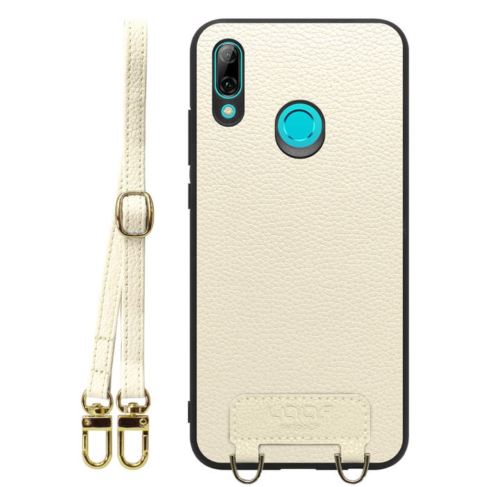 [ LOOF LUXURY-SHELL SHOULDER ] HUAWEI nova lite 3 POT-LX2J novalite3 novalite 3 ショルダーストラップ付き シンプルでスマート 本革 シェル型ケース ショルダー ストラップ スマホショルダー [ HUAWEI nova lite 3 ]