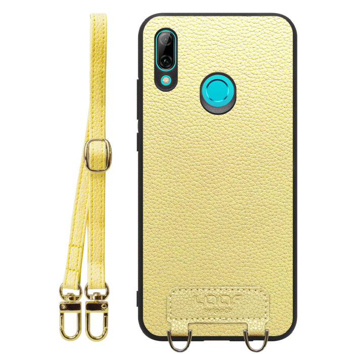 [ LOOF LUXURY-SHELL SHOULDER ] HUAWEI nova lite 3 POT-LX2J novalite3 novalite 3 ショルダーストラップ付き シンプルでスマート 本革 シェル型ケース ショルダー ストラップ スマホショルダー [ HUAWEI nova lite 3 ]