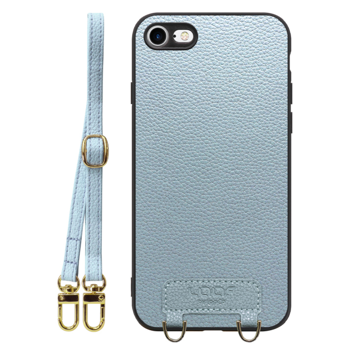 [ LOOF LUXURY-SHELL SHOULDER ] iPhone 7 / 8 / SE (第2/3世代) iphone7 iphone8 iphonese se2 se3 ショルダーストラップ付き シンプルでスマート 本革 シェル型ケース ショルダー ストラップ スマホショルダー [ iPhone 7 / 8 / SE (第2/3世代) ]