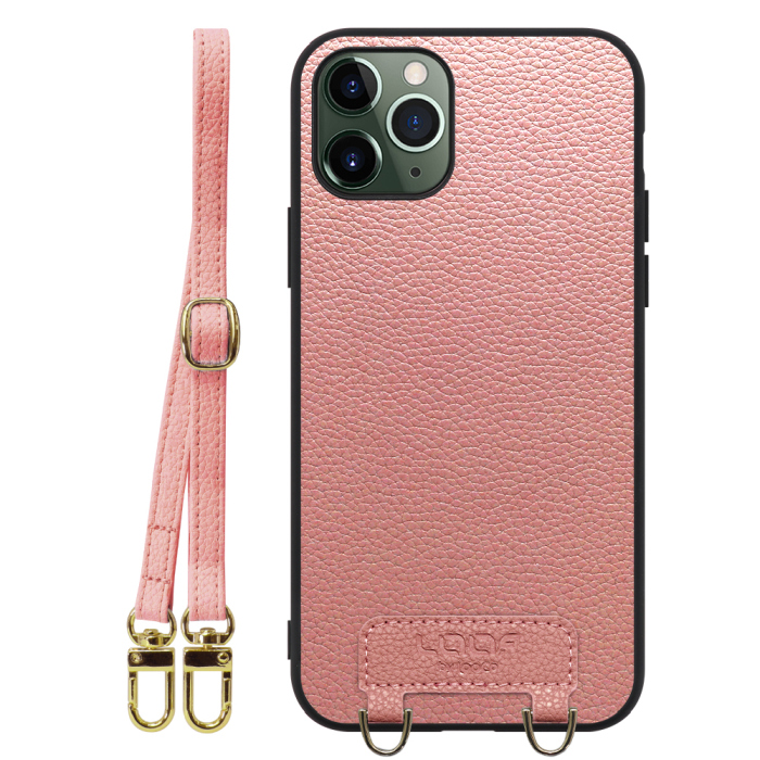 [ LOOF LUXURY-SHELL SHOULDER ] iPhone 11 Pro iPhone11pro 11pro ショルダーストラップ付き シンプルでスマート 本革 シェル型ケース ショルダー ストラップ スマホショルダー [ iPhone 11 Pro ]