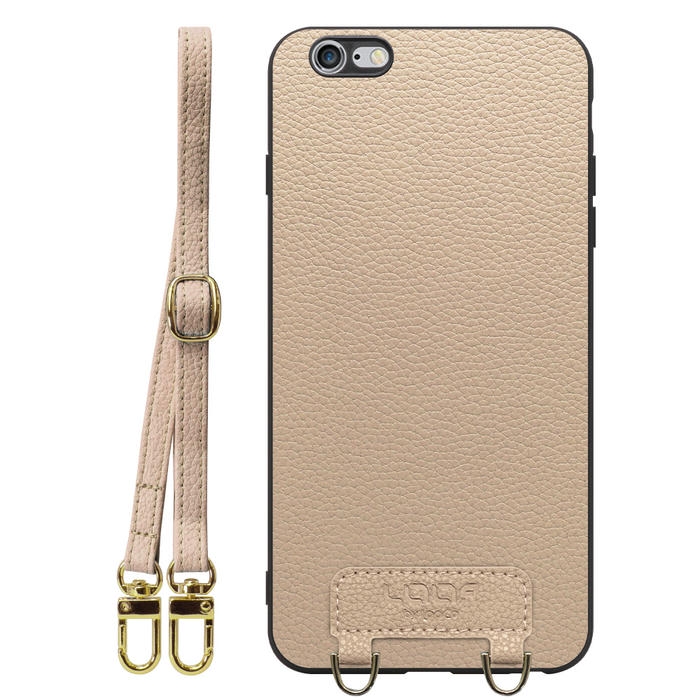 [ LOOF LUXURY-SHELL SHOULDER ] iPhone 6 Plus / 6s Plus iphone6plus iphone6splus 6plus 6splus ショルダーストラップ付き シンプルでスマート 本革 シェル型ケース ショルダー ストラップ スマホショルダー [ iPhone 6 Plus / 6s Plus ]