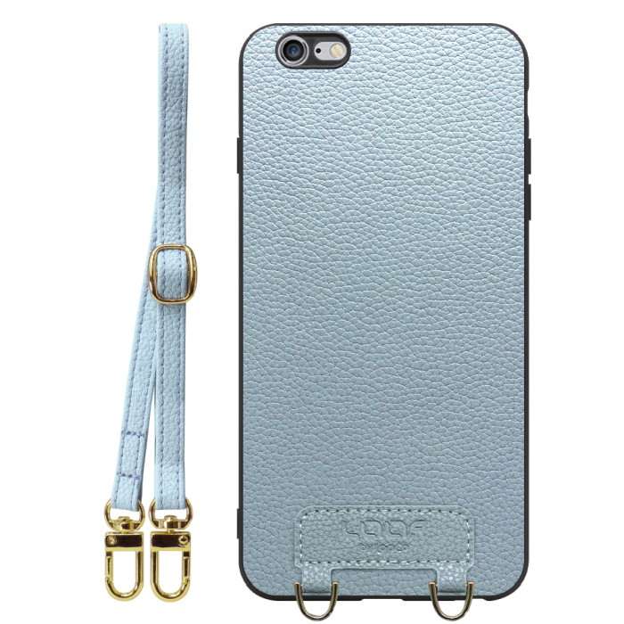 [ LOOF LUXURY-SHELL SHOULDER ] iPhone 6 Plus / 6s Plus iphone6plus iphone6splus 6plus 6splus ショルダーストラップ付き シンプルでスマート 本革 シェル型ケース ショルダー ストラップ スマホショルダー [ iPhone 6 Plus / 6s Plus ]