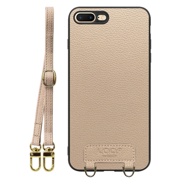 [ LOOF LUXURY-SHELL SHOULDER ] iPhone 7 Plus / 8 Plus iphone7plus iphone8plus 7plus 8plus ショルダーストラップ付き シンプルでスマート 本革 シェル型ケース ショルダー ストラップ スマホショルダー [ iPhone 7 Plus / 8 Plus ]