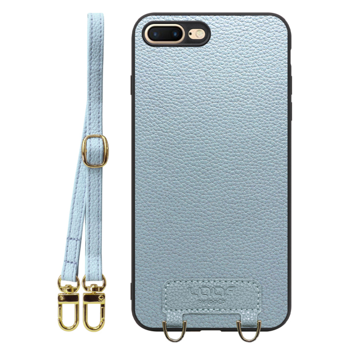 [ LOOF LUXURY-SHELL SHOULDER ] iPhone 7 Plus / 8 Plus iphone7plus iphone8plus 7plus 8plus ショルダーストラップ付き シンプルでスマート 本革 シェル型ケース ショルダー ストラップ スマホショルダー [ iPhone 7 Plus / 8 Plus ]