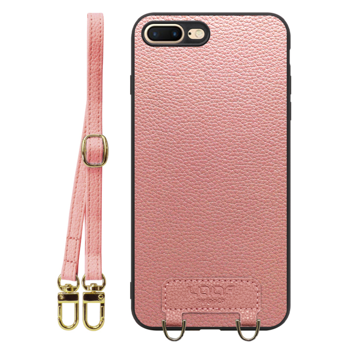 [ LOOF LUXURY-SHELL SHOULDER ] iPhone 7 Plus / 8 Plus iphone7plus iphone8plus 7plus 8plus ショルダーストラップ付き シンプルでスマート 本革 シェル型ケース ショルダー ストラップ スマホショルダー [ iPhone 7 Plus / 8 Plus ]