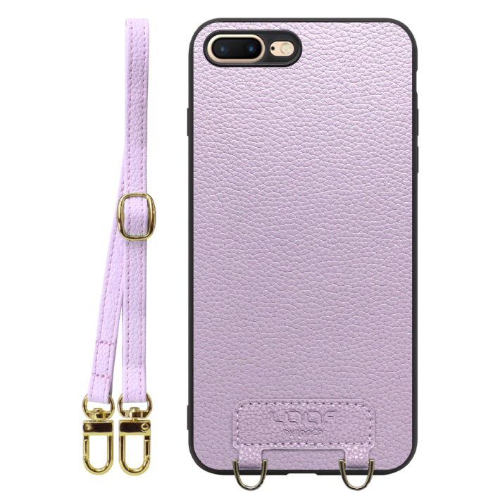 [ LOOF LUXURY-SHELL SHOULDER ] iPhone 7 Plus / 8 Plus iphone7plus iphone8plus 7plus 8plus ショルダーストラップ付き シンプルでスマート 本革 シェル型ケース ショルダー ストラップ スマホショルダー [ iPhone 7 Plus / 8 Plus ]