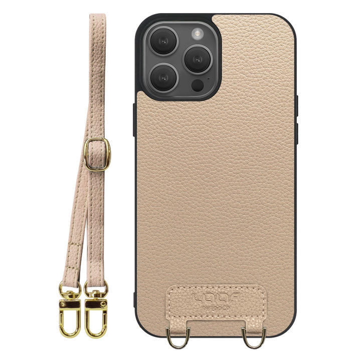 [ LOOF LUXURY-SHELL SHOULDER ] iPhone 14 Pro iphone14pro 14pro プロ ショルダーストラップ付き シンプルでスマート 本革 シェル型ケース ショルダー ストラップ スマホショルダー [ iPhone 14 Pro ]