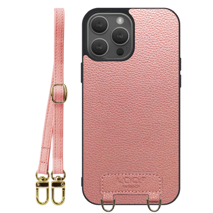 [ LOOF LUXURY-SHELL SHOULDER ] iPhone 14 Pro iphone14pro 14pro プロ ショルダーストラップ付き シンプルでスマート 本革 シェル型ケース ショルダー ストラップ スマホショルダー [ iPhone 14 Pro ]