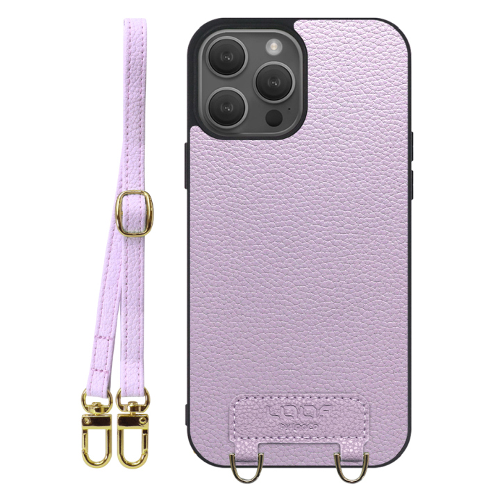 [ LOOF LUXURY-SHELL SHOULDER ] iPhone 14 Pro iphone14pro 14pro プロ ショルダーストラップ付き シンプルでスマート 本革 シェル型ケース ショルダー ストラップ スマホショルダー [ iPhone 14 Pro ]