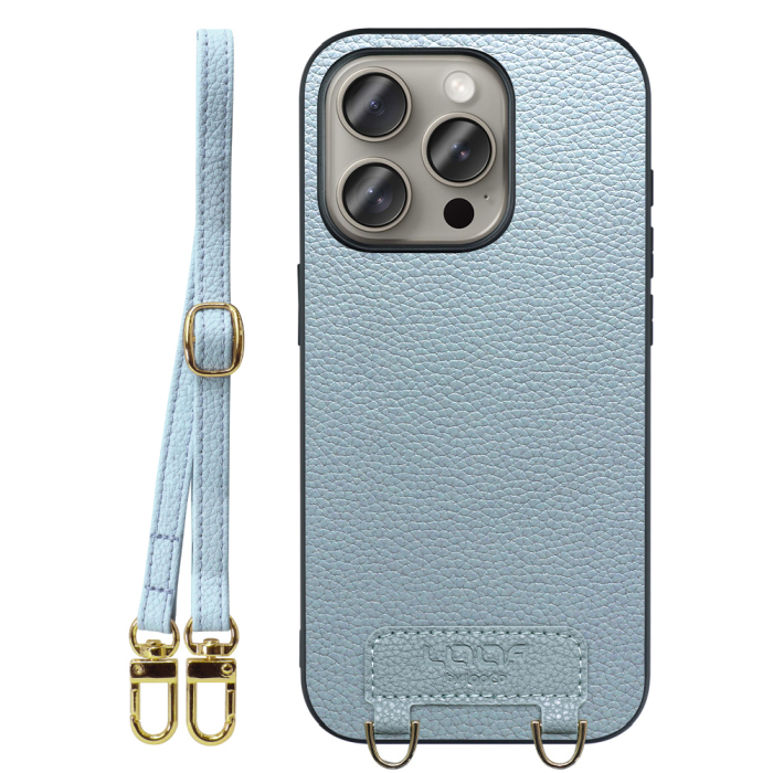 [ LOOF LUXURY-SHELL SHOULDER ] iPhone 15 Pro iPhone15 Pro アイフォン15 プロ iPhone 15 Pro 15Pro アイフォン 15 ショルダーストラップ付き シンプルでスマート 本革 シェル型ケース ショルダー ストラップ スマホショルダー [ iPhone 15 Pro ]
