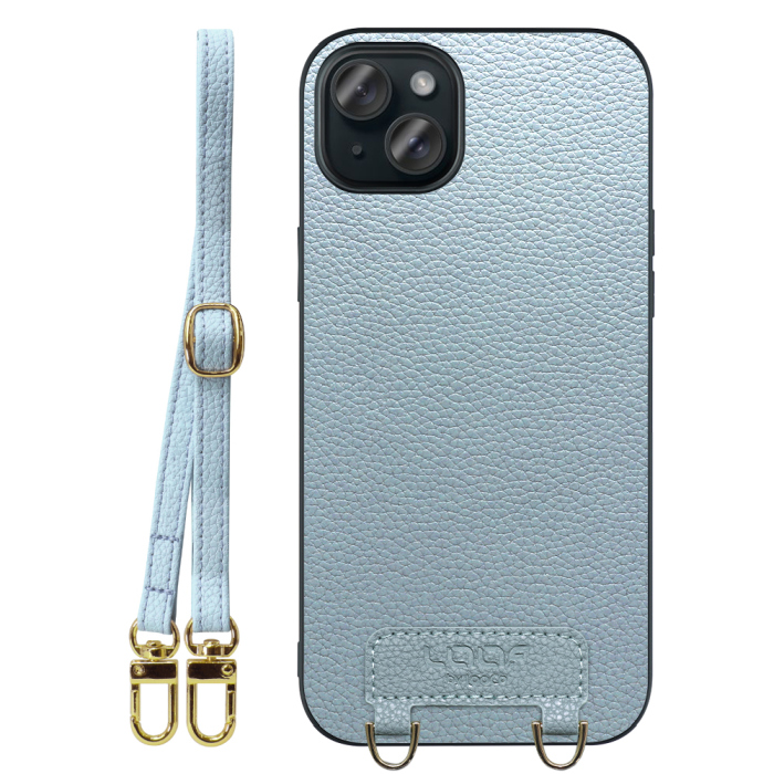 [ LOOF LUXURY-SHELL SHOULDER ] iPhone 15 Plus iPhone15 Plus アイフォン15 プラス iPhone 15 Plus 15Plus アイフォン 15 ショルダーストラップ付き シンプルでスマート 本革 シェル型ケース ショルダー ストラップ スマホショルダー [ iPhone 15 Plus ]