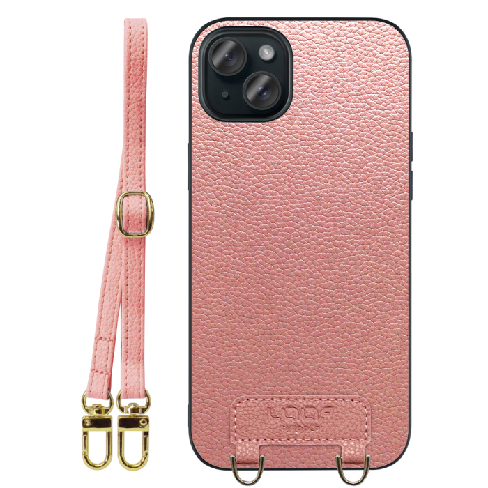 [ LOOF LUXURY-SHELL SHOULDER ] iPhone 15 Plus iPhone15 Plus アイフォン15 プラス iPhone 15 Plus 15Plus アイフォン 15 ショルダーストラップ付き シンプルでスマート 本革 シェル型ケース ショルダー ストラップ スマホショルダー [ iPhone 15 Plus ]