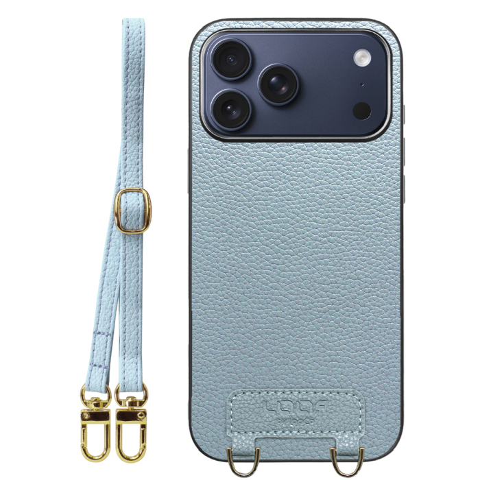 [ LOOF LUXURY-SHELL SHOULDER ] iPhone 17 Pro Max iPhone17 Pro Max アイフォン17 プロ マックス ショルダーストラップ付き シンプルでスマート 本革 シェル型ケース ショルダー ストラップ スマホショルダー [ iPhone 17 Pro Max 用 ]