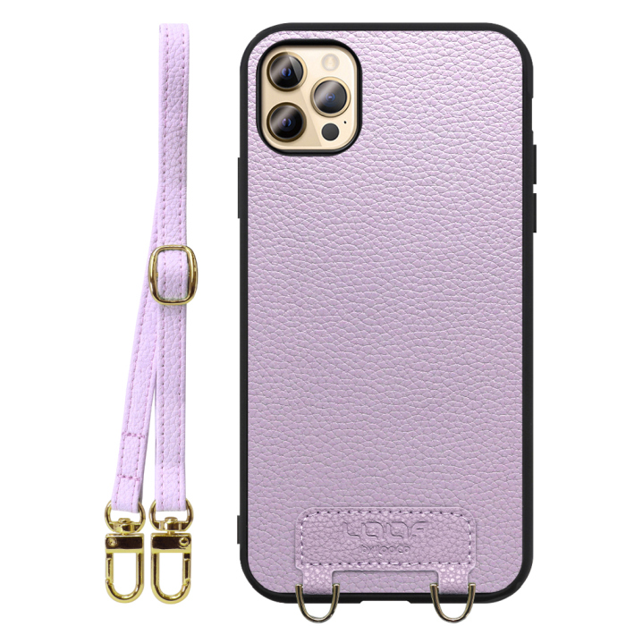 [ LOOF LUXURY-SHELL SHOULDER ] iPhone 12 Pro Max iphone12promax 12promax 12プロマックス ショルダーストラップ付き シンプルでスマート 本革 シェル型ケース ショルダー ストラップ スマホショルダー [ iPhone 12 Pro Max ]