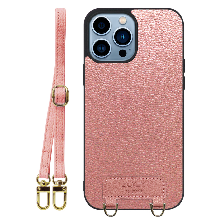[ LOOF LUXURY-SHELL SHOULDER ] iPhone 13 Pro iphone13pro 13pro プロ ショルダーストラップ付き シンプルでスマート 本革 シェル型ケース ショルダー ストラップ スマホショルダー [ iPhone 13 Pro ]